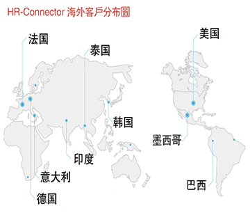 建亞電子，HR燦達(dá)連接器，海外客戶(hù)